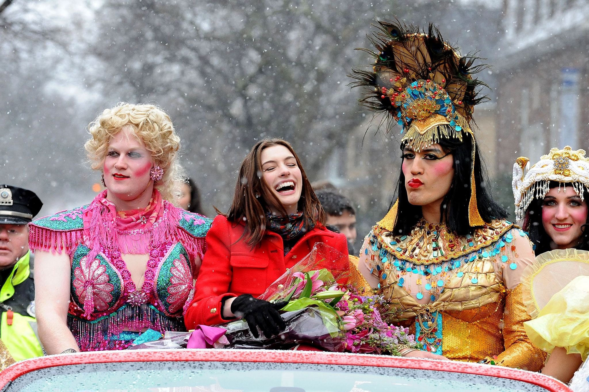January 28 Hasty Pudding Club's 2010 Woman of the Year Parade hq